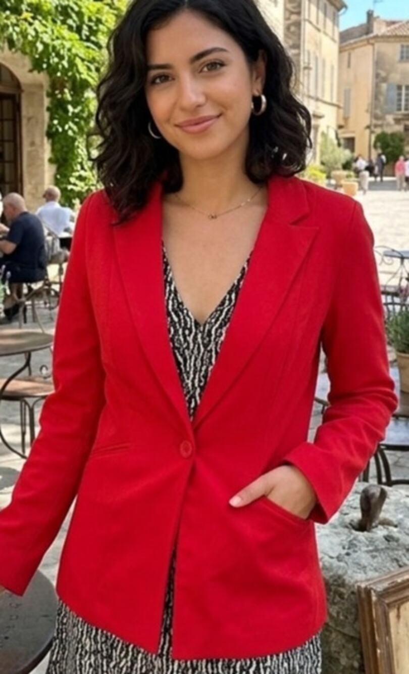 NWT Pretty Little Thing red blazer